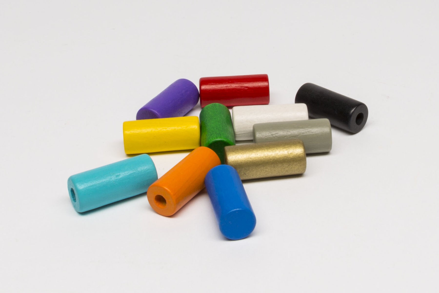 Zylinder 22x10 mm mit Loch/Bohrung