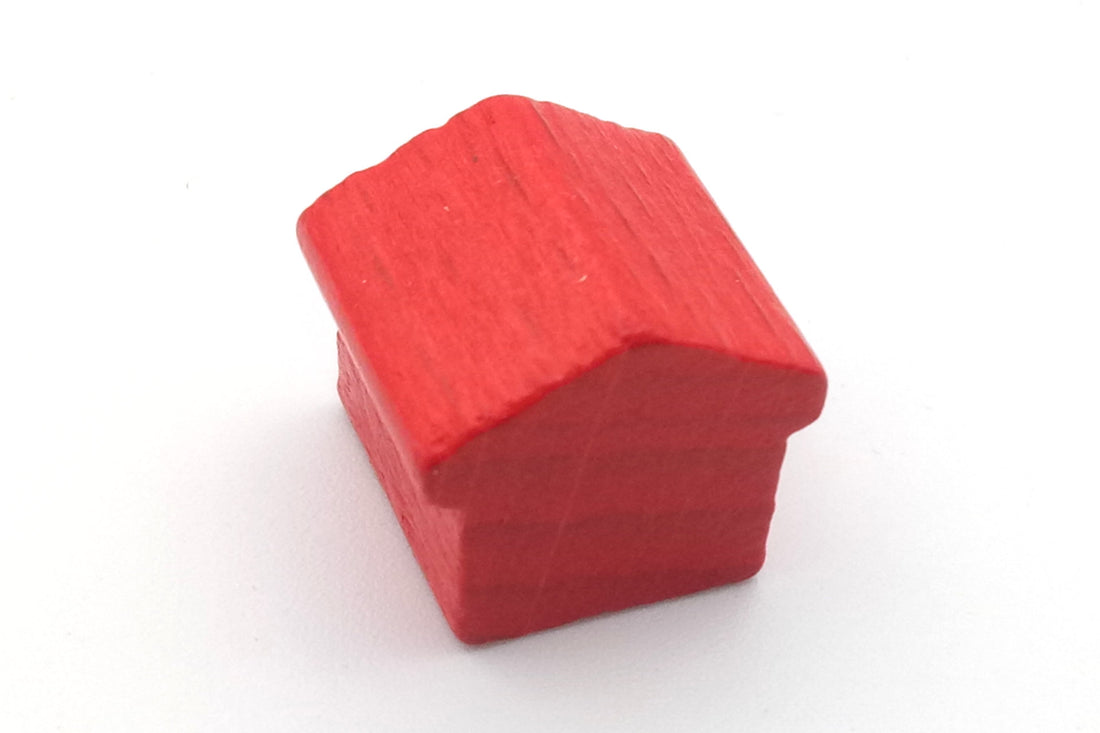 Monopoly Häuser - rot
