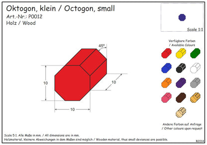 Oktogon, klein
