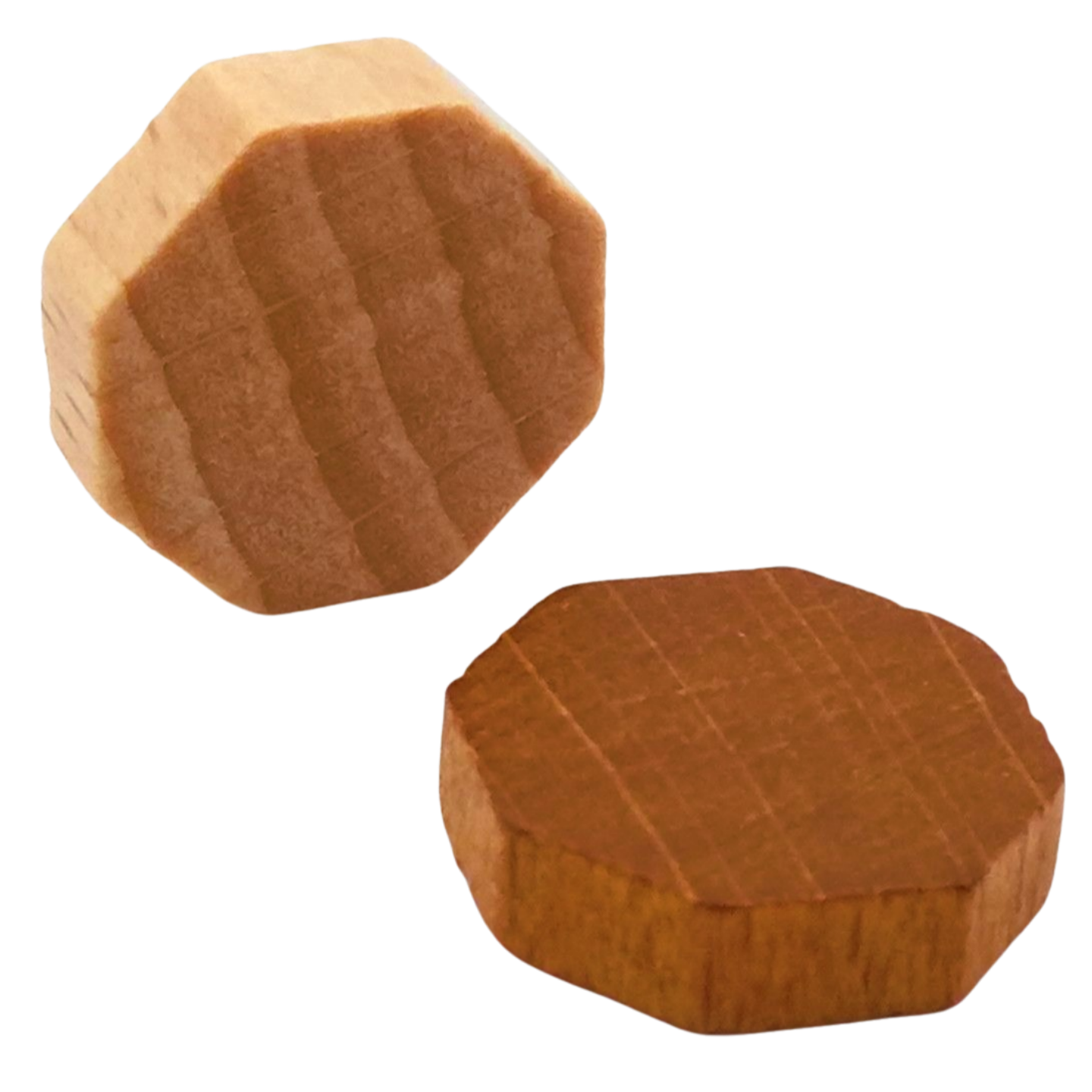 Holz, Scheibe Oktogon