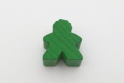 Meeples with hair-white