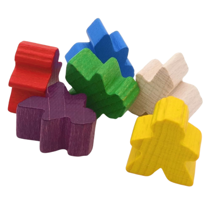 Meeples with hair