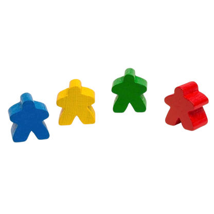 Meeples with hair