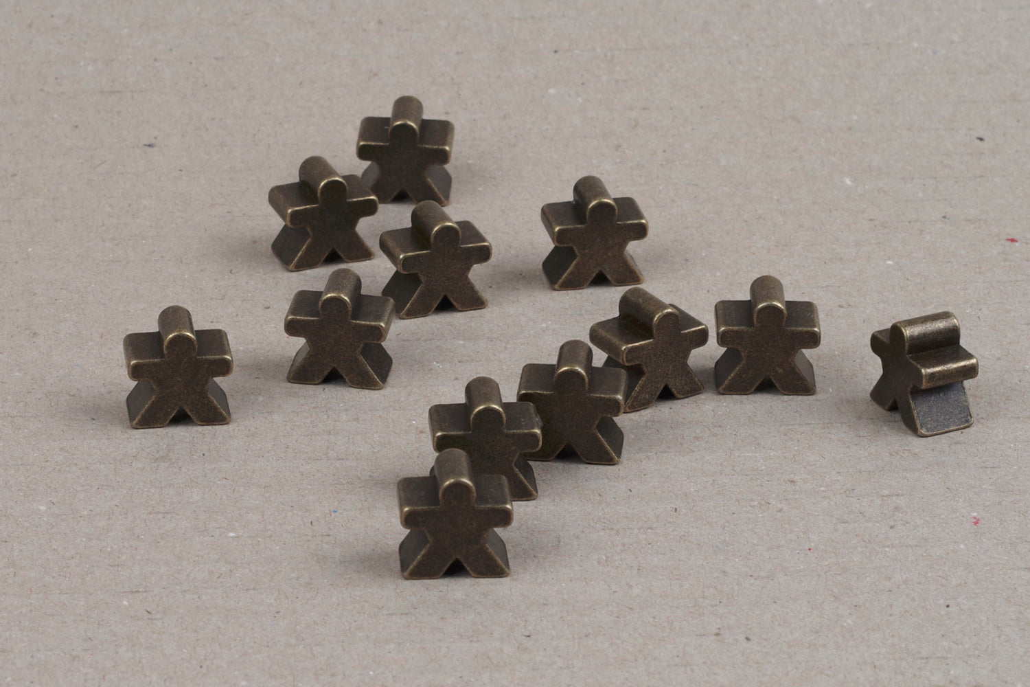 Männchen, Meeple aus Metall