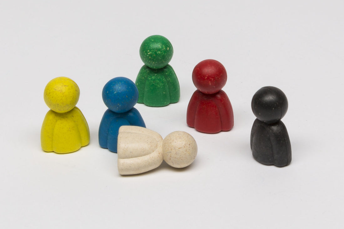 Alien aus WPC Material grün