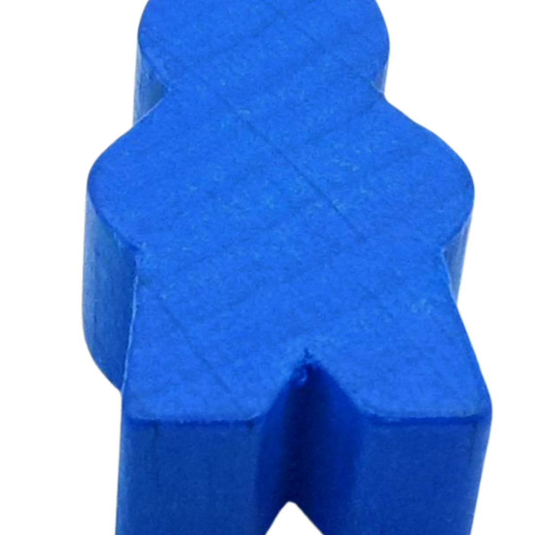 Männchen stehend - blau