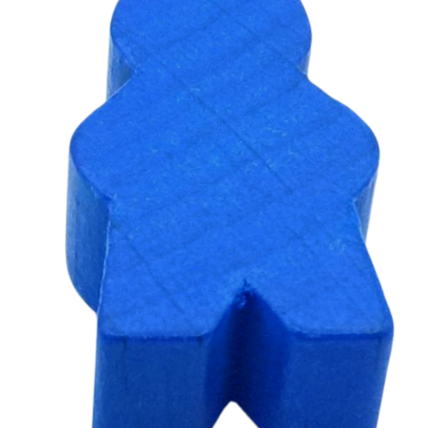 Männchen stehend - blau