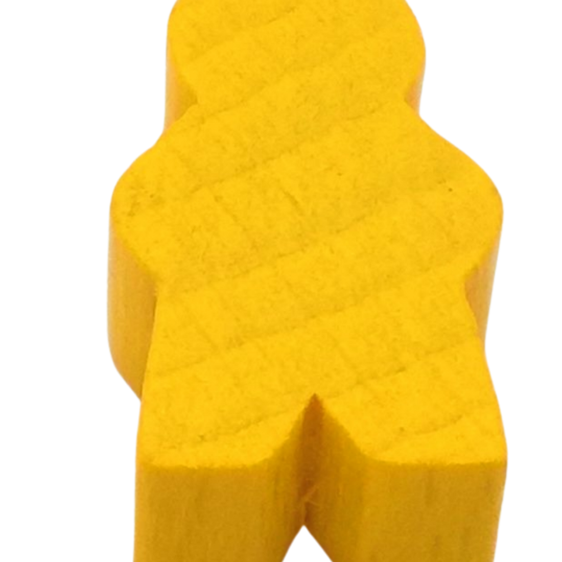 Männchen stehend - gelb