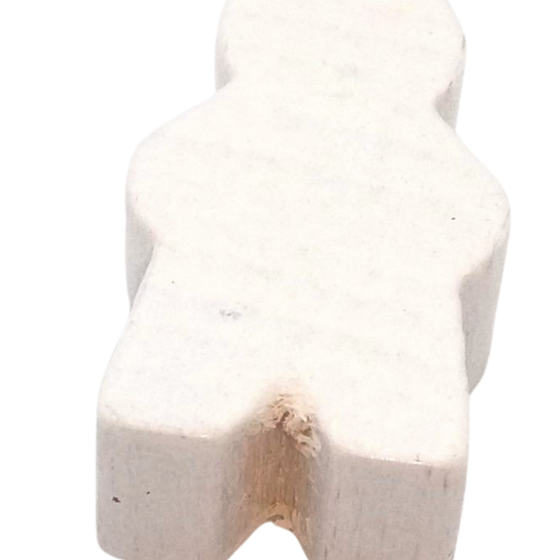 Männchen stehend - weiß