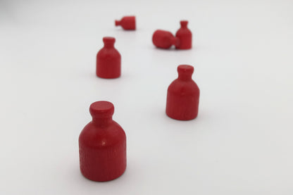 Bottles from the game CUBA