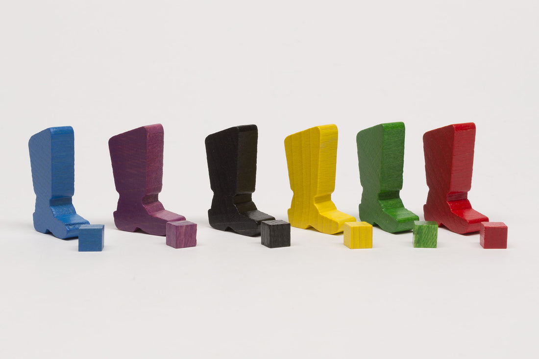 Set game pieces Elfenland - boots