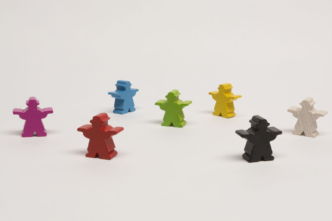 Set Spielfiguren Colt Express, Banditen