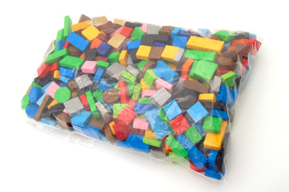 Set game pieces MortalCombat 1- small wooden elements