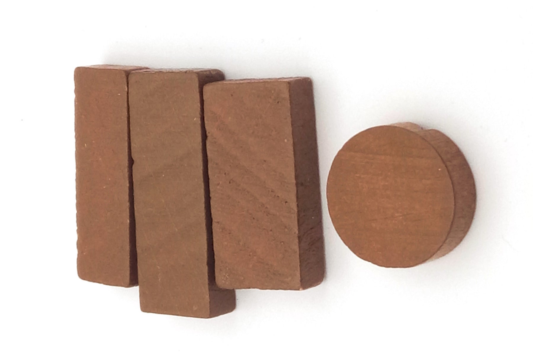 Set game pieces MortalCombat 1- small wooden elements