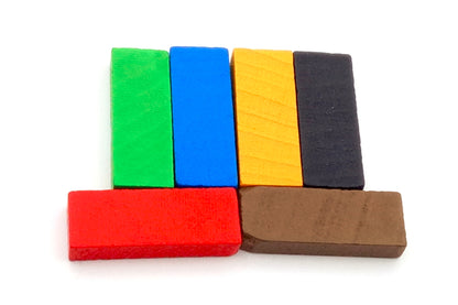 Game piece from Moral Conflict- rectangle-black
