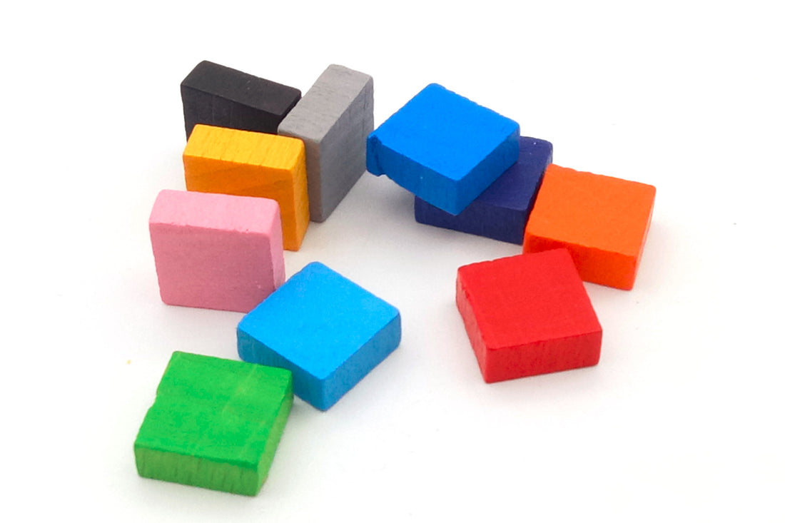Game piece from Moral Conflict squares - black