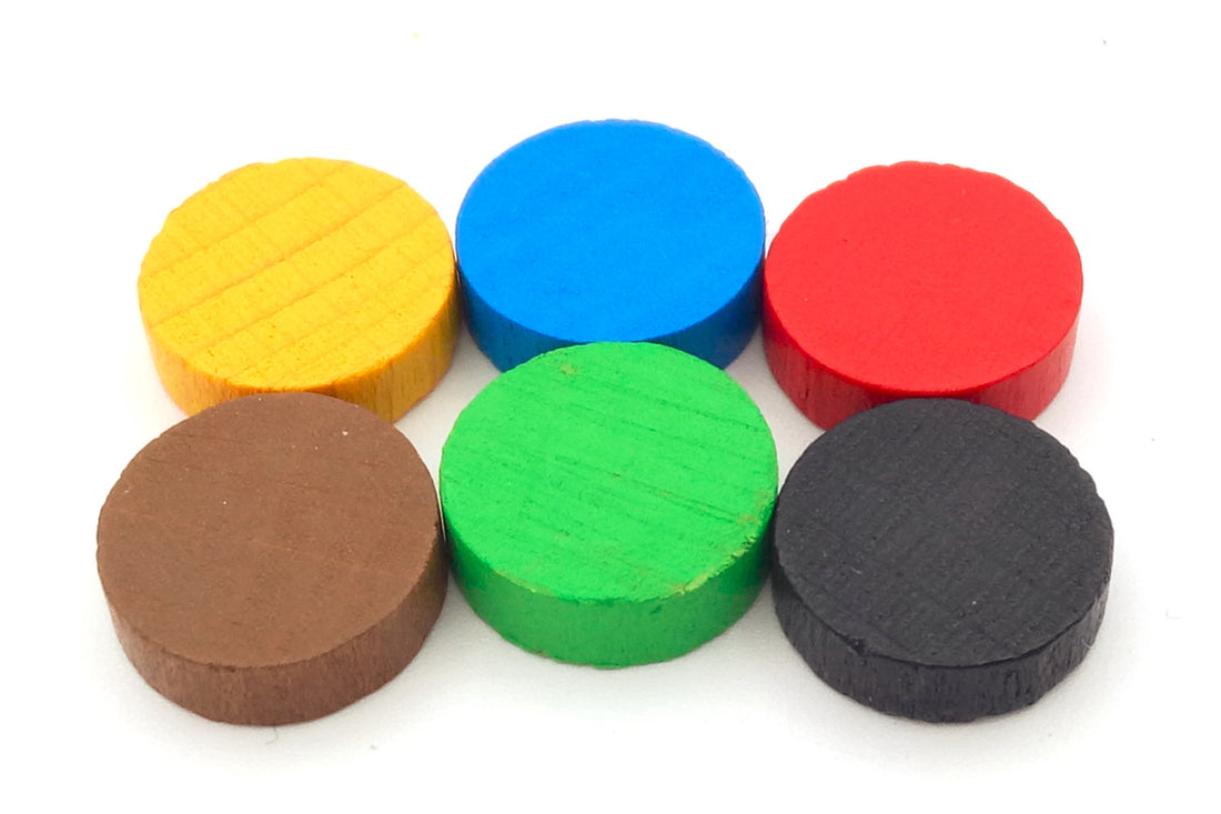 Spielteil aus Moral Conflict - ca. 150x Kreis 13x4 mm 70 gr.