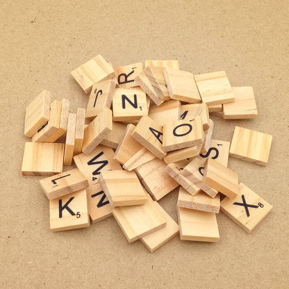 Set letters with point values