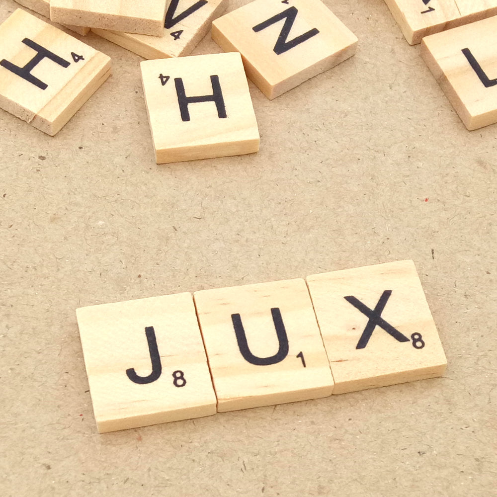Set letters with point values