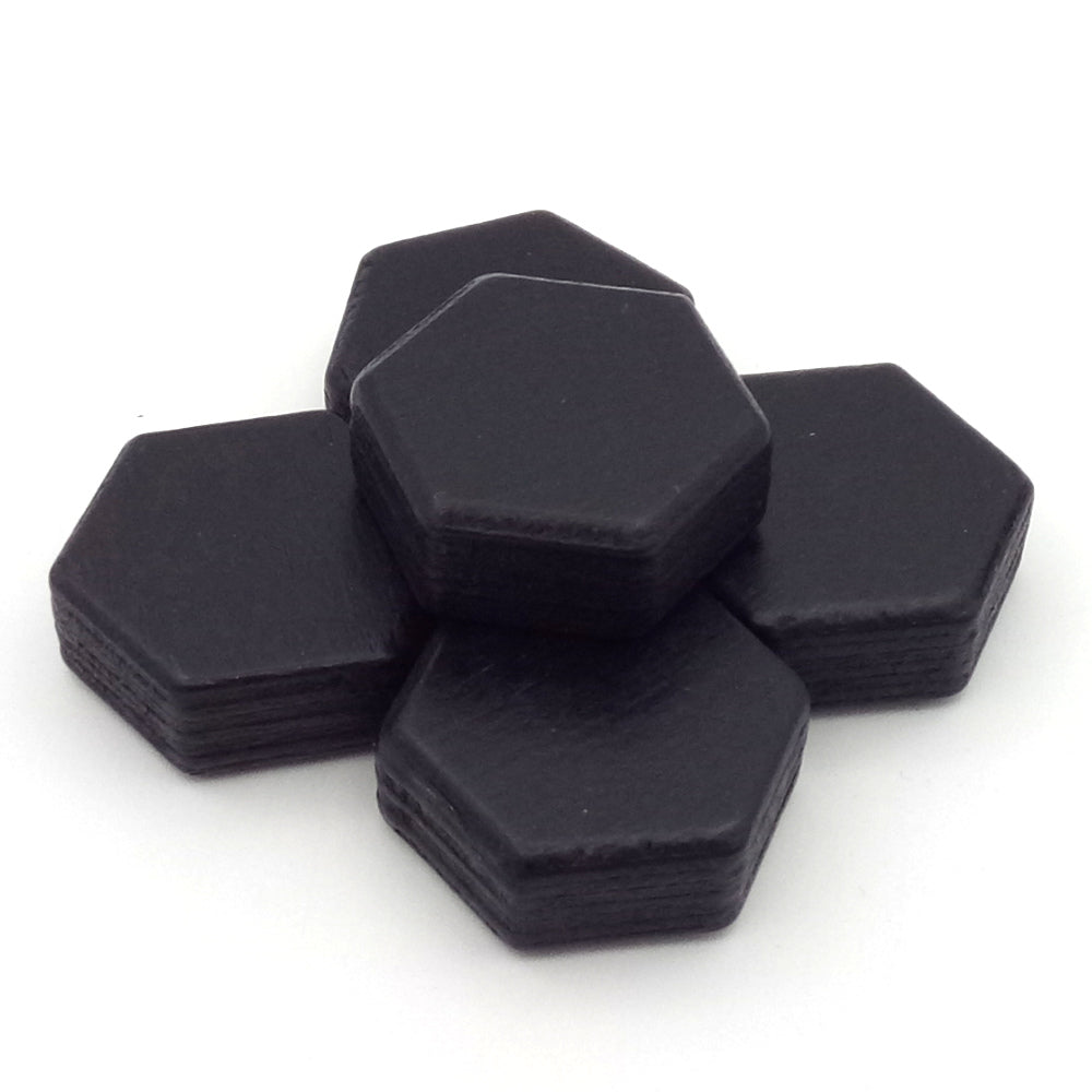 Block hex form black
