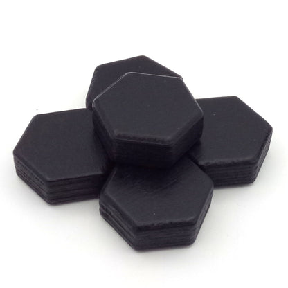 Block hex form black