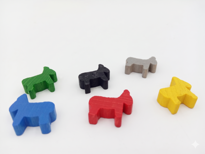 Wooden donkey