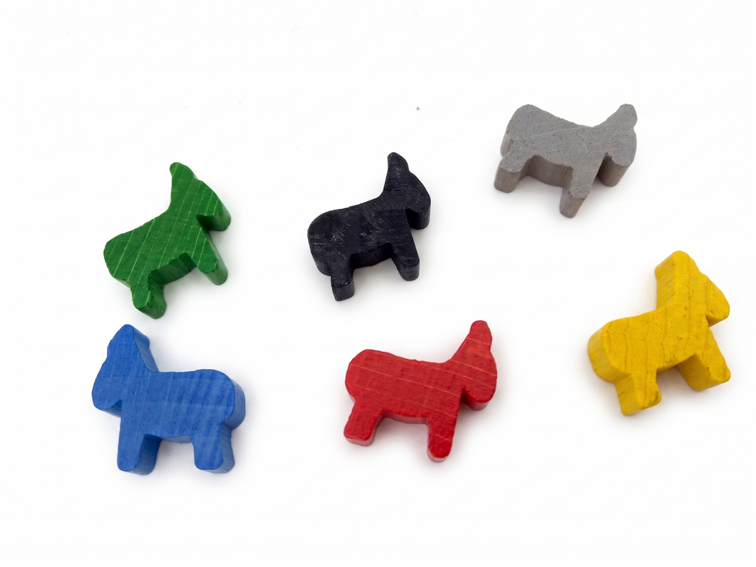 Wooden donkey