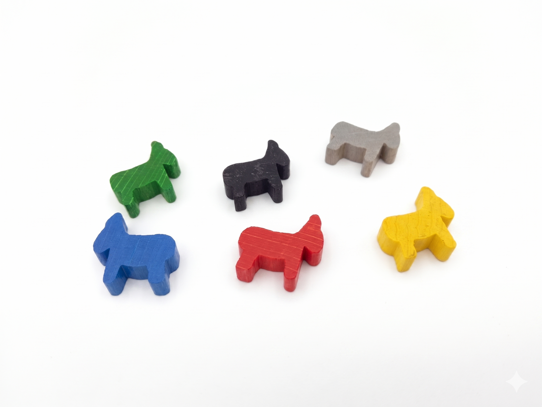 Wooden donkey