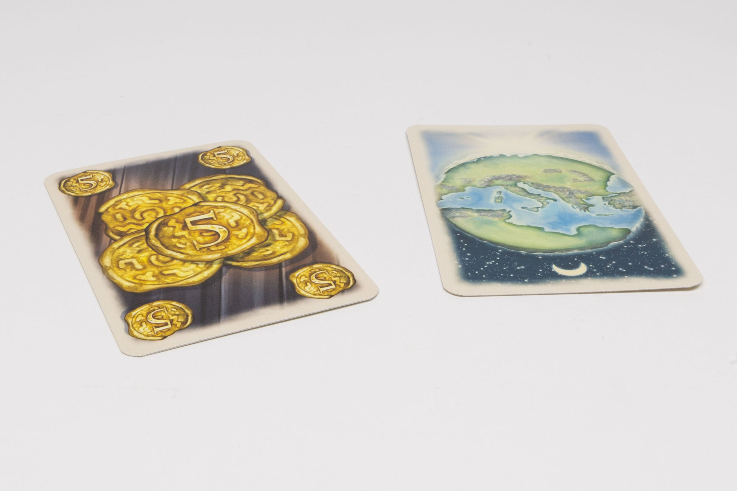 Coin cards doubloons