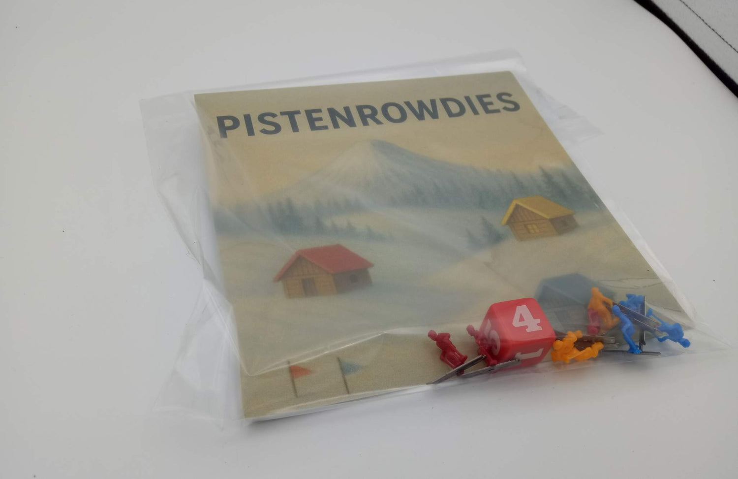 Rausschmeißer-Spiel Pistenrowdies, Ski