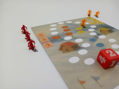 Rausschmeißer-Spiel Pistenrowdies, Ski