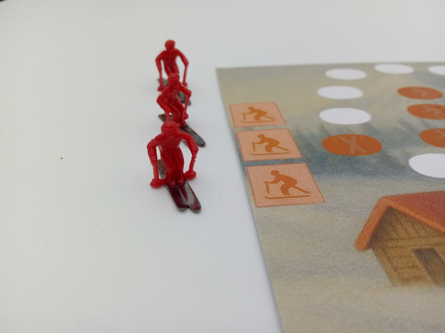 Rausschmeißer-Spiel Pistenrowdies, Ski