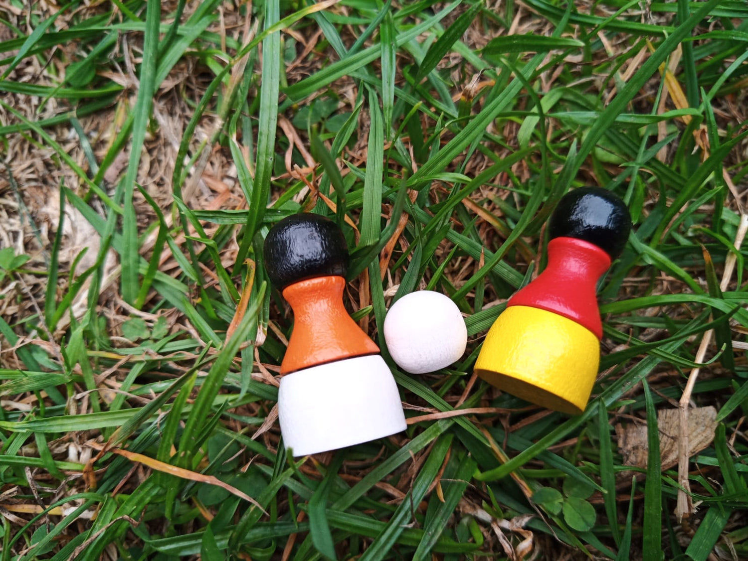 3-part wooden pawn - Germany