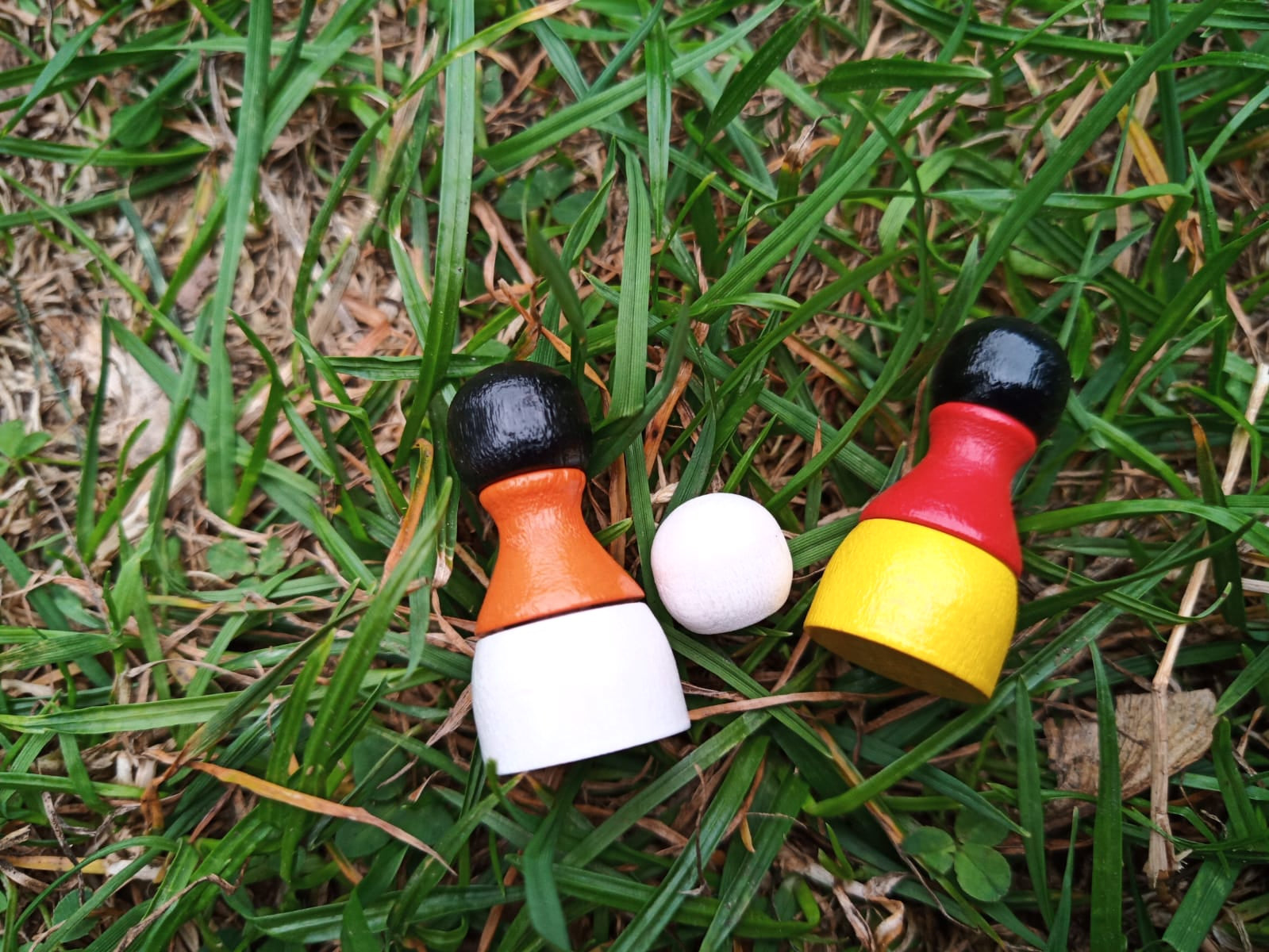 3-part wooden pawn - Germany