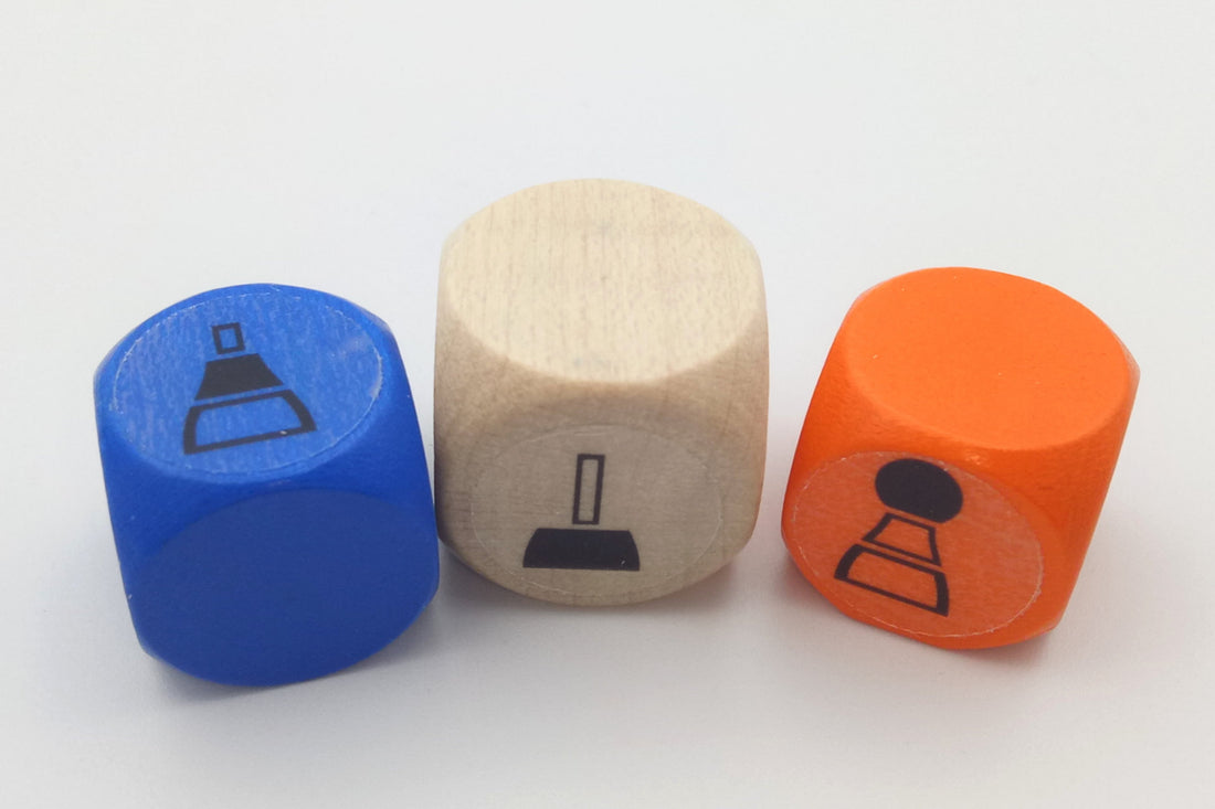 Transparent labels 3-part popper