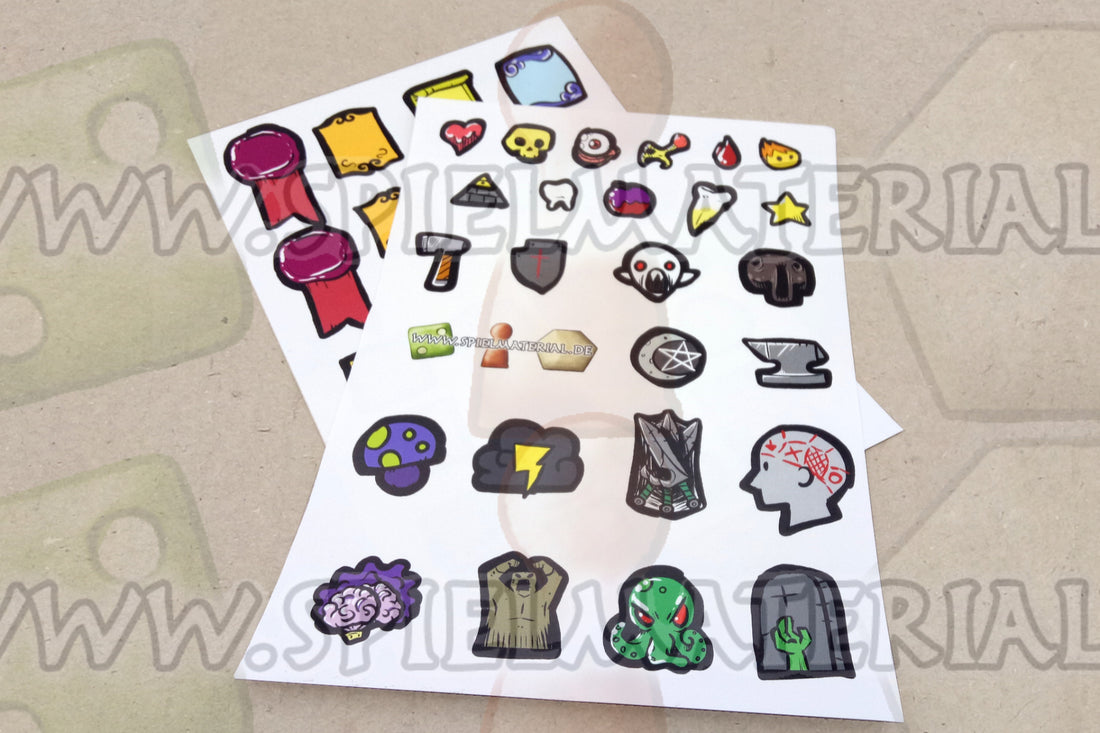 Stickerbogen Fantasy