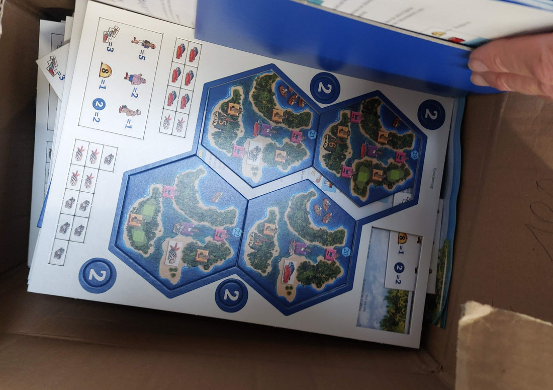 Kostenfrei abzugeben - PAKET 2kg mit Spielmaterial/Counter