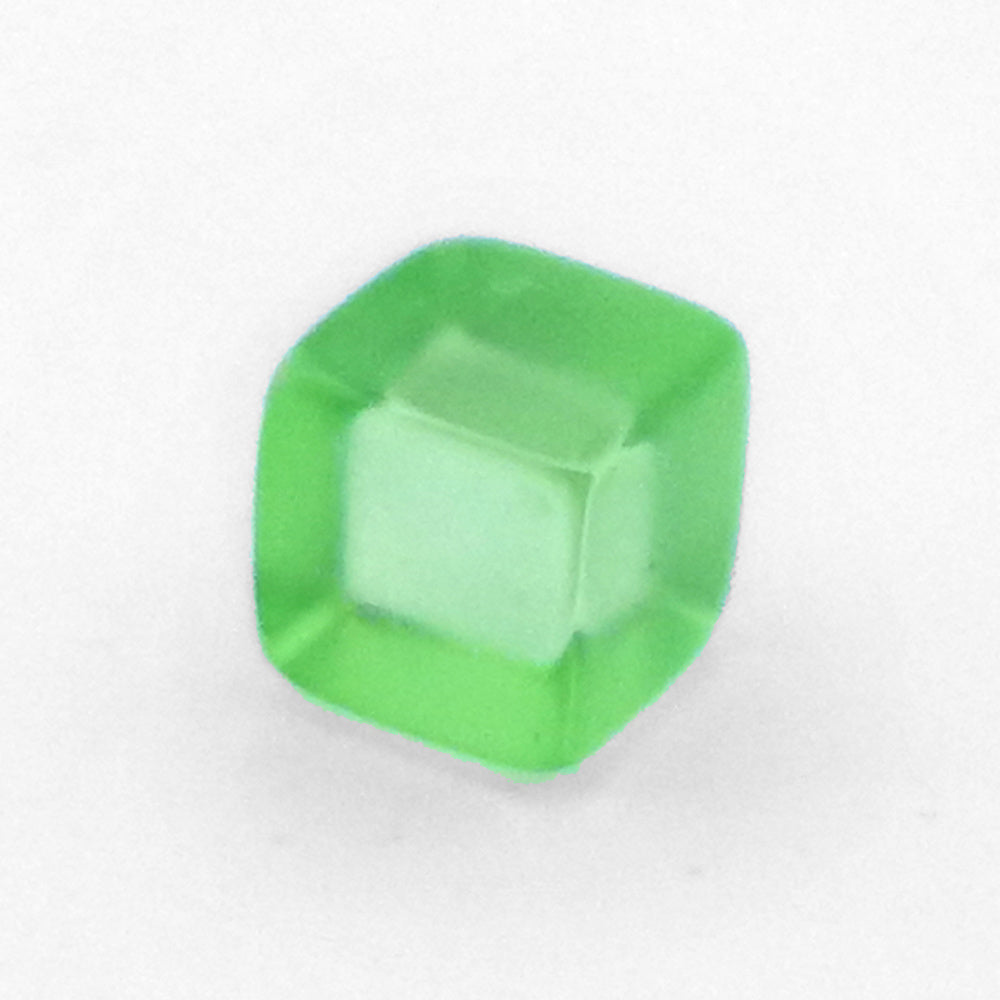 Transparent plastic dice 8mm