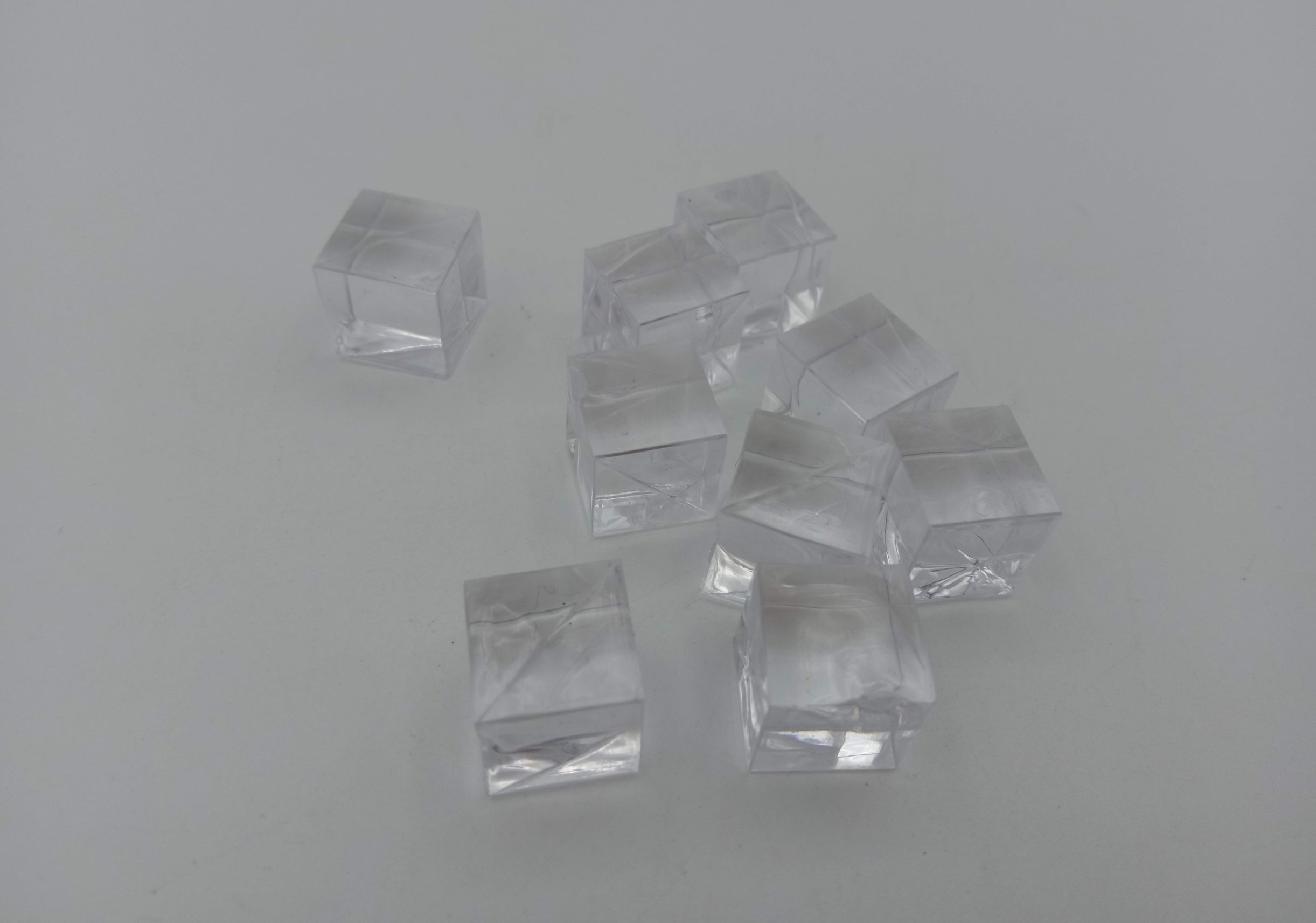 Transparente Cubes 12mm