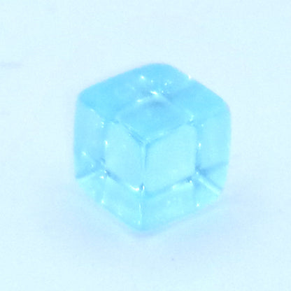 Transparente Würfel aus Kunststoff 8 mm