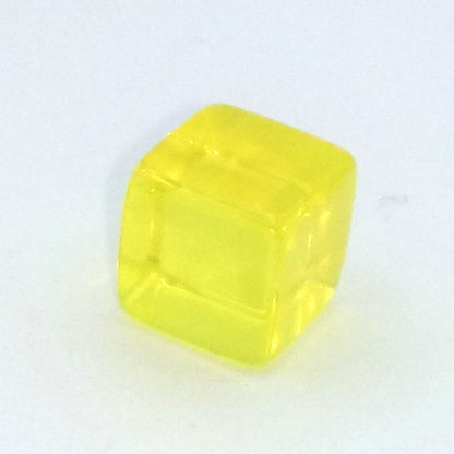 Transparente Würfel aus Kunststoff 8 mm