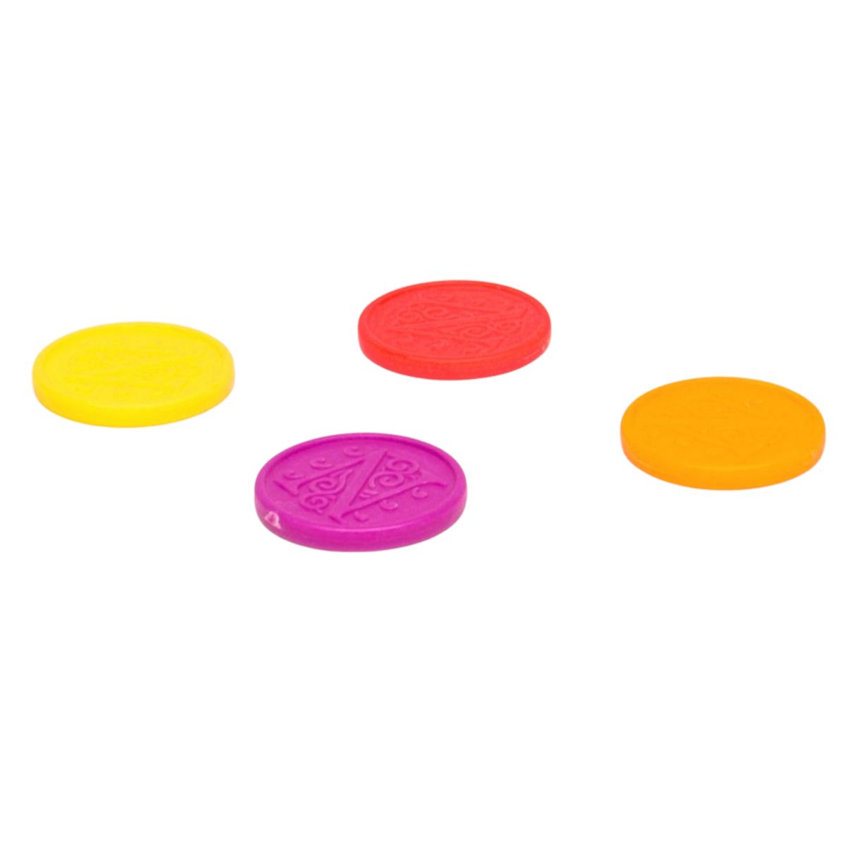 Set Geldchips in 4 Farben aus Nautilus