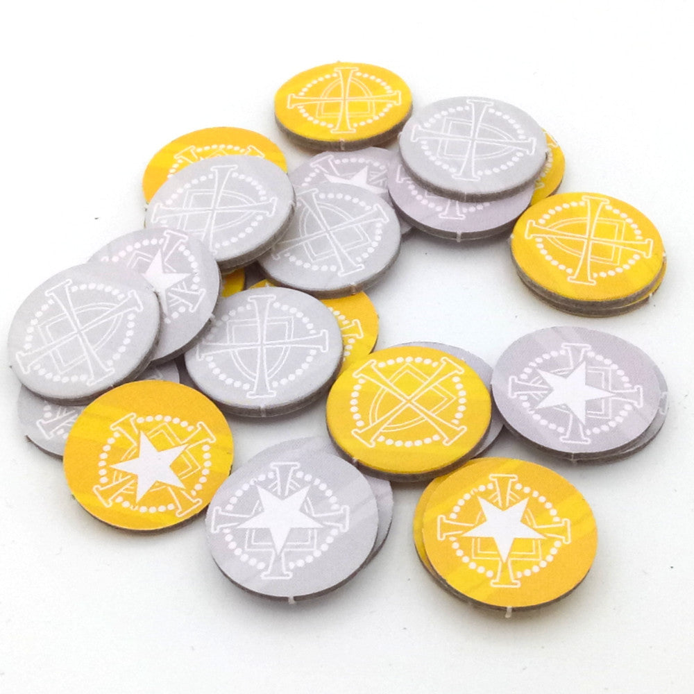 Crusader cardboard coins