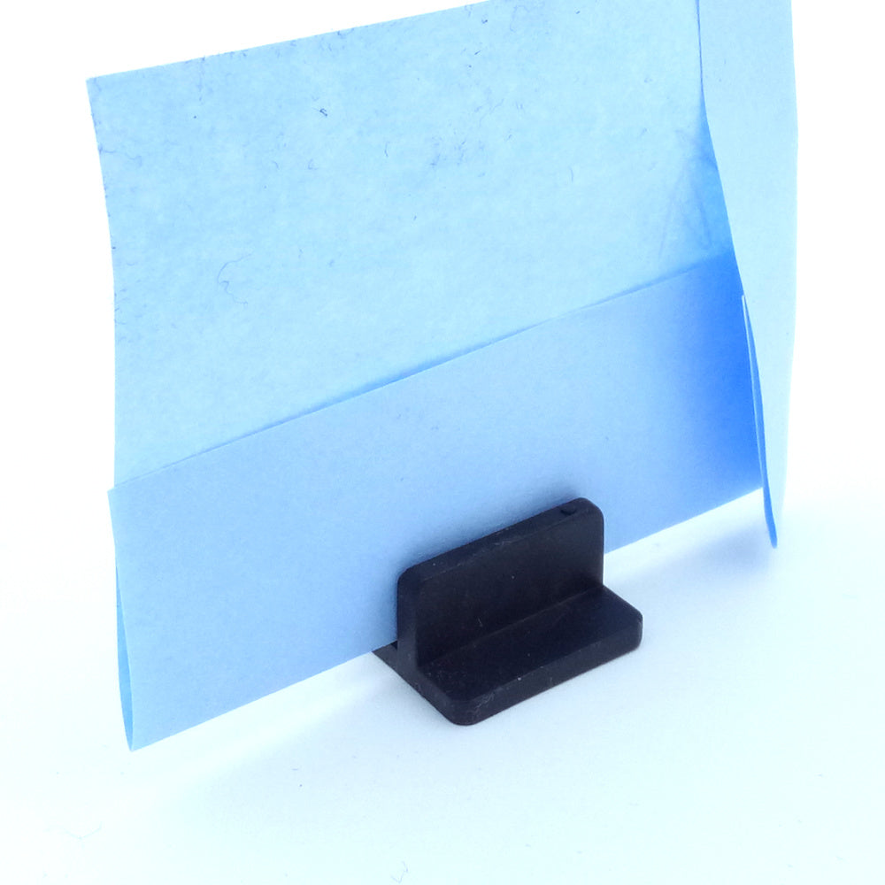 Plastic bases, card stands