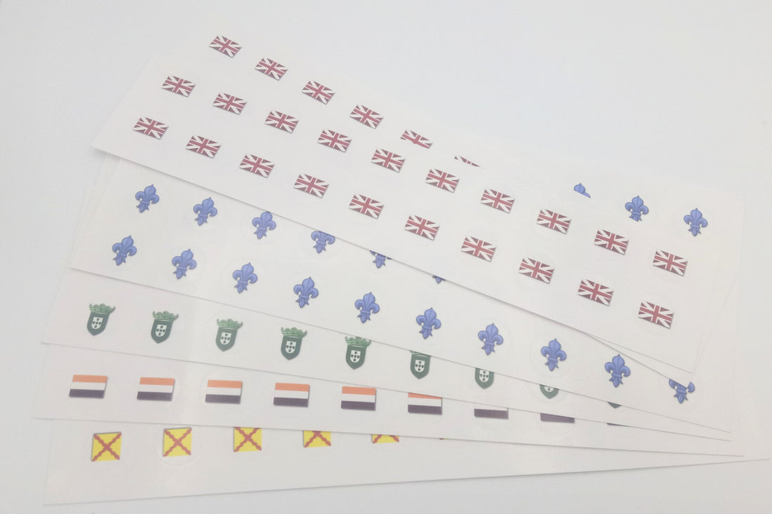 Stickers for units from Colonial