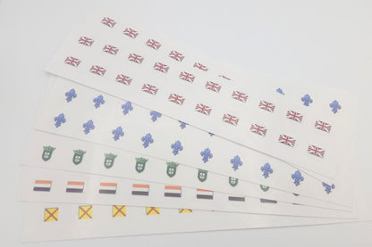 Stickers for units from Colonial