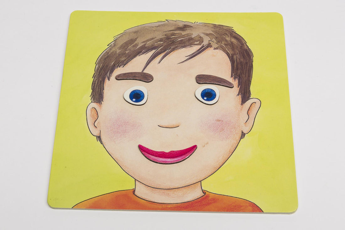 Magnetic face, emotion tableau - sample