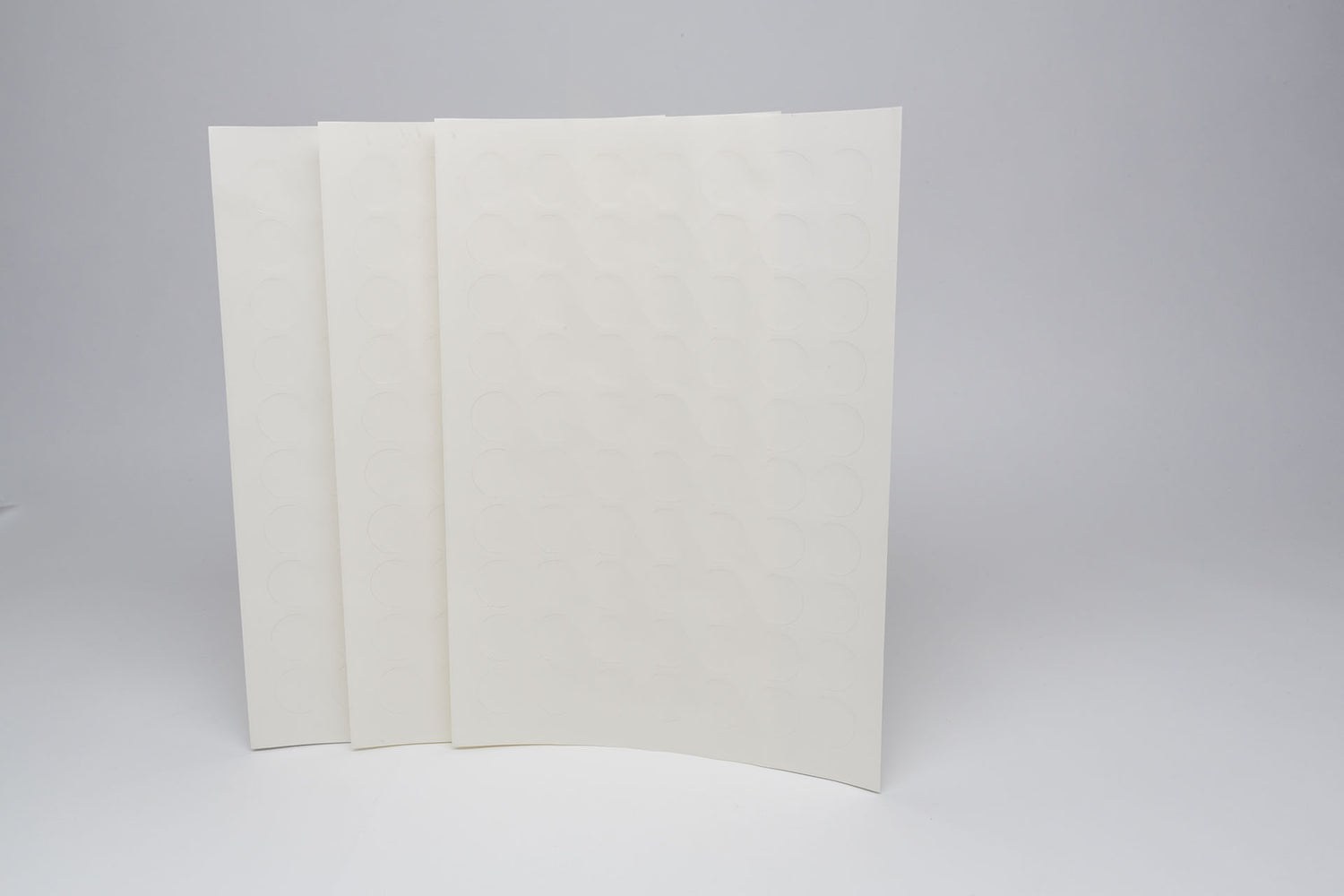 Aufkleber transparent rund 31 mm - nicht Inkjet !