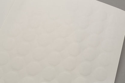 Aufkleber transparent rund 31 mm - nicht Inkjet !
