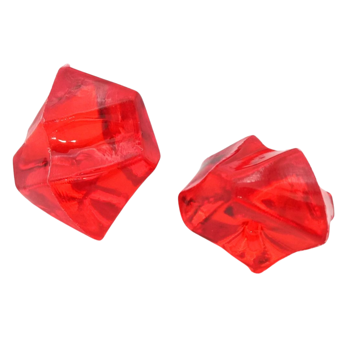 Kristallsteine  - Rot transparent (gross)